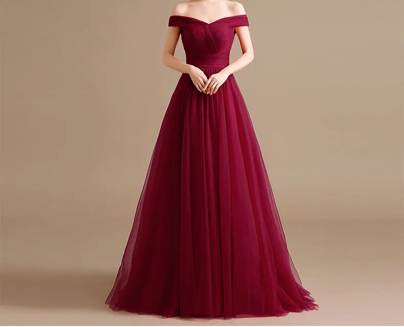 

Evening Dresses Women Elegant Strapless Sleeveless Long Formal Party Special Occasion Prom Dresses fast delivery in stock