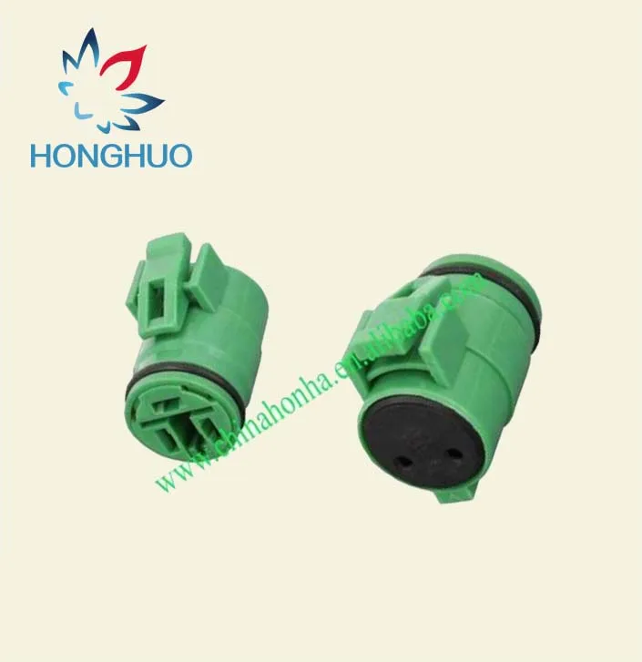 

Advanced car connector 5sets 3pin auto plastic housing plug wire waterproof round cable connector