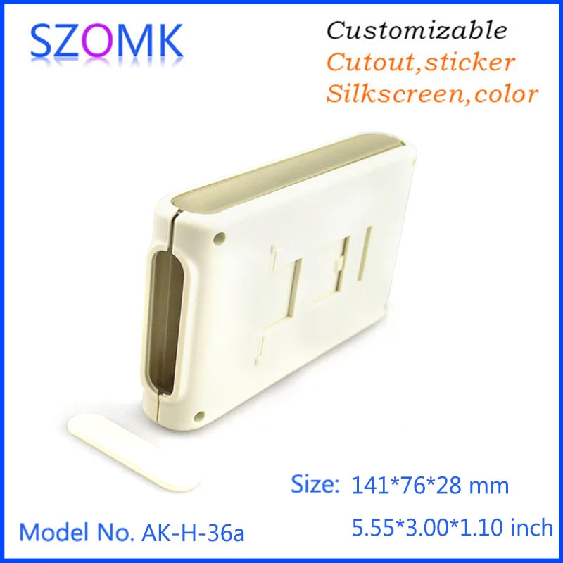 SZOMK abs plastic electrical box enclosure cabinet (10 Pcs) 141*76*28mm distribution box shell enclosure housing control box