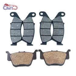 For Honda TRX450R 2004-2009 TRX450ER 2006-2014 ATV Front Rear Brake Pads Set TRX450 TRX 450 R ER