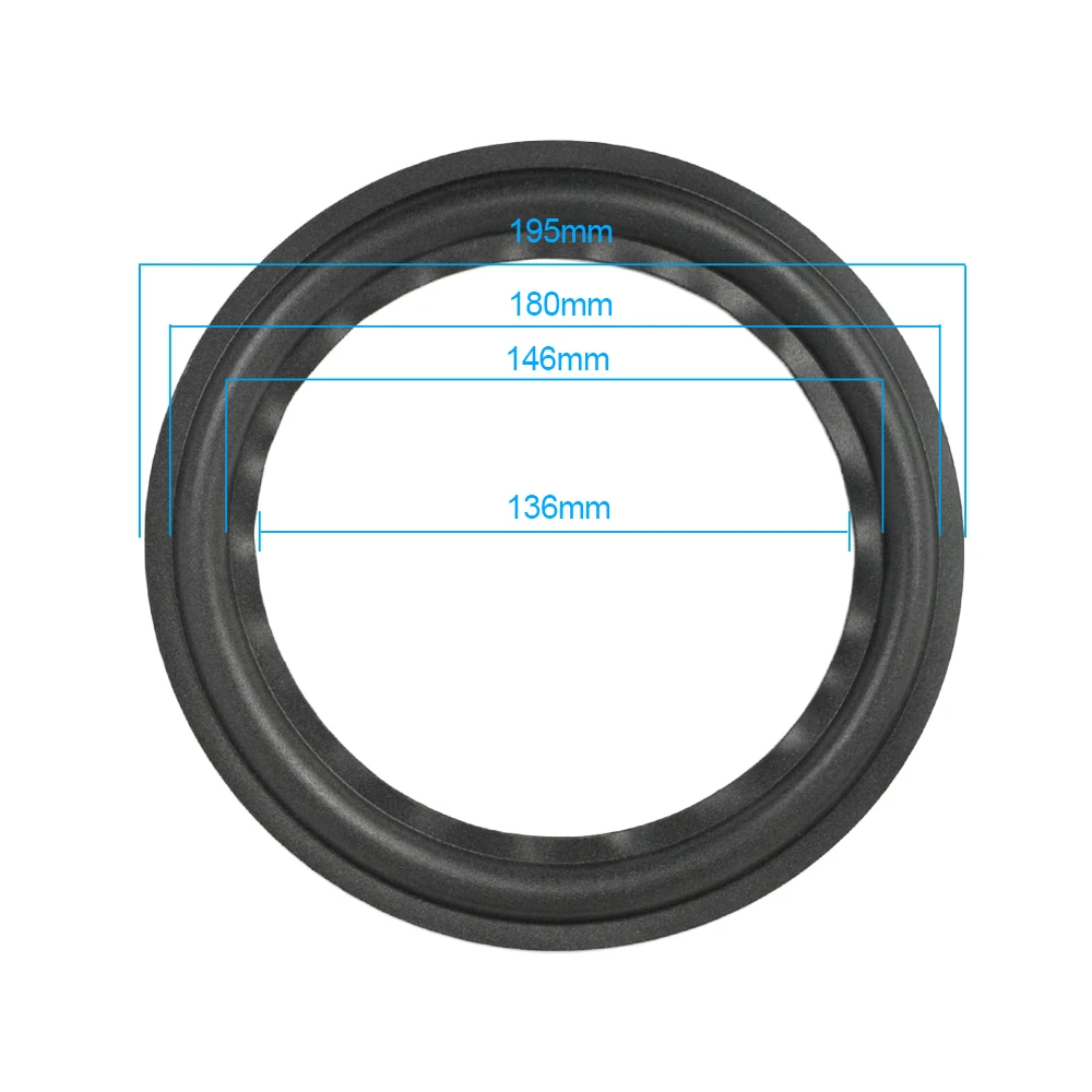 AIYIMA 2 шт. аудио активный динамик s 4/5/6, 5/8/10 дюймов, искусственная вспененная губка с краями, аксессуары