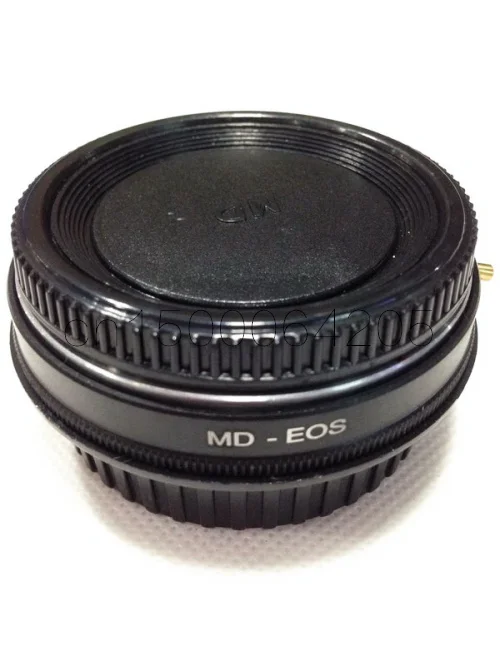 Adaptador de lentes para minolta md mc, adaptador para lente de corpo infinito com queda de vidro