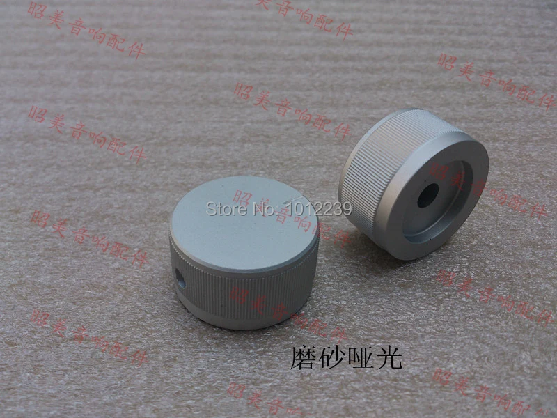 1ชิ้นเส้นผ่าศูนย์กลาง30มิลลิเมตรสูง16มิลลิเมตรอลูมิเนียมที่เป็นของแข็งปุ่มปรับระดับเสียงเสียงเครื่องขยายเสียงลูกบิดมิเตอร์