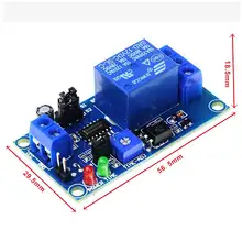 12V DC timer relay module with delay and LED #3