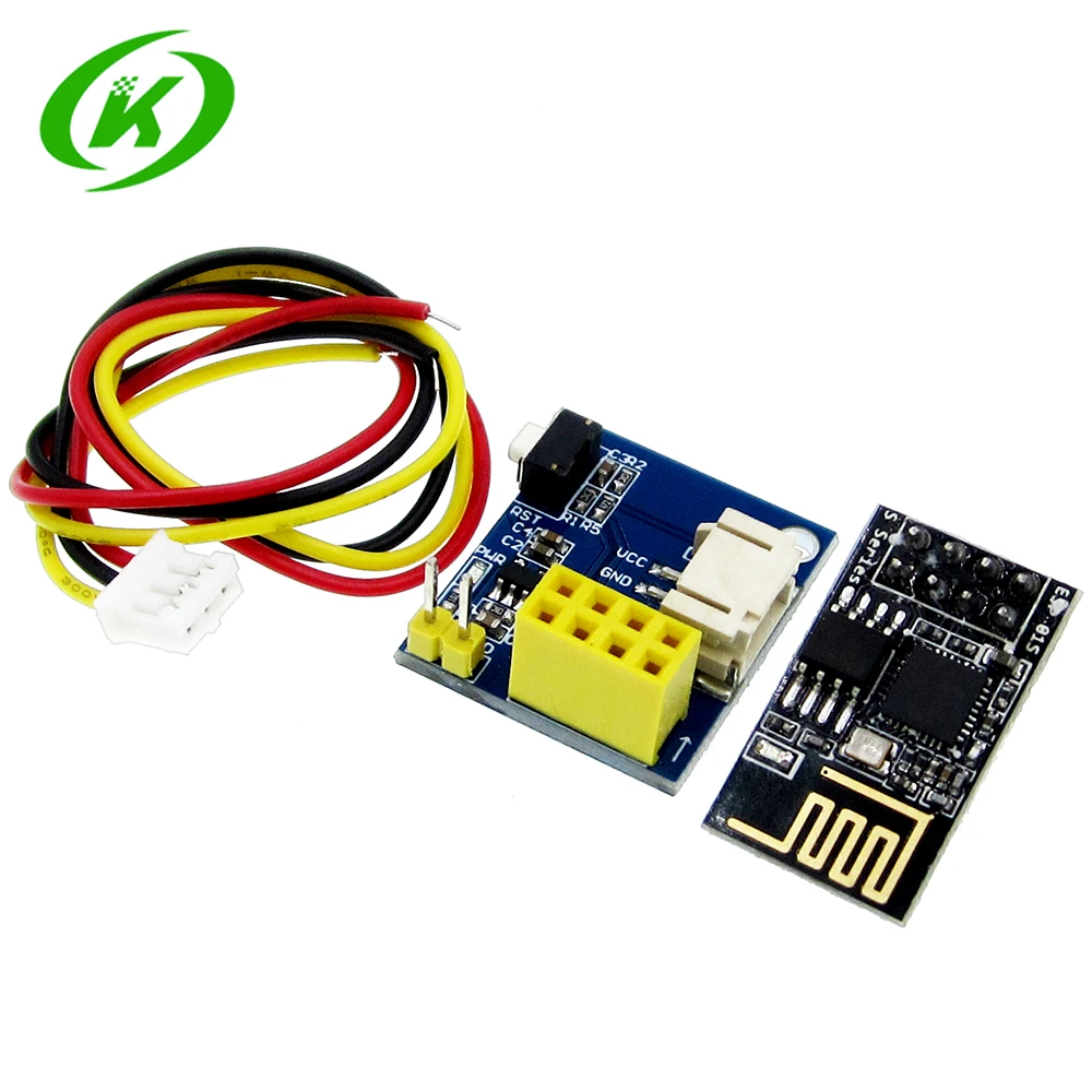 ESP8266 ESP-01 WS2812 RGB LED Controller Module for IDE WS2812 Light Ring Smart Electronic DIY With Connector ESP-01S