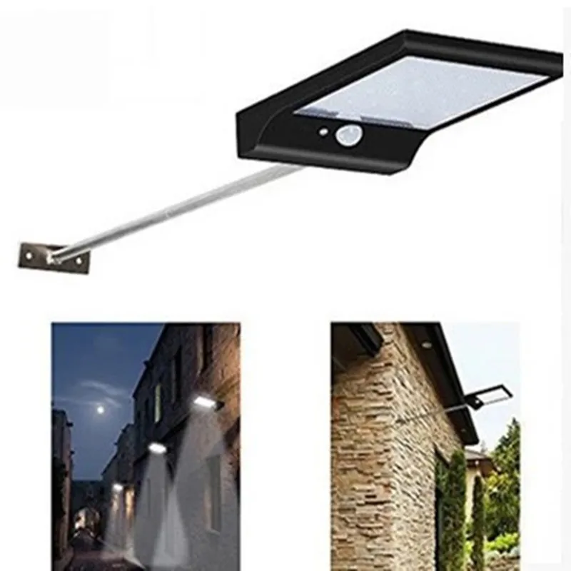

Newest Solar Power Street Light 450LM 36 LED PIR Motion Sensor Lamps Outdoor Street Waterproof Wall Lights Garden Security Lamp