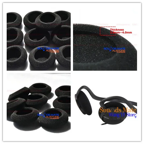

10 Pcs of Foam Ear Pads For Sony MDR G45LP G 45 LP On Ear Headphone Headeset Replacement Cushion Cover