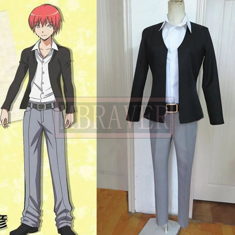 

Assassination Classroom Cosplay Akabane Karma cosplay Costume(Blazer + pants+ shirt)