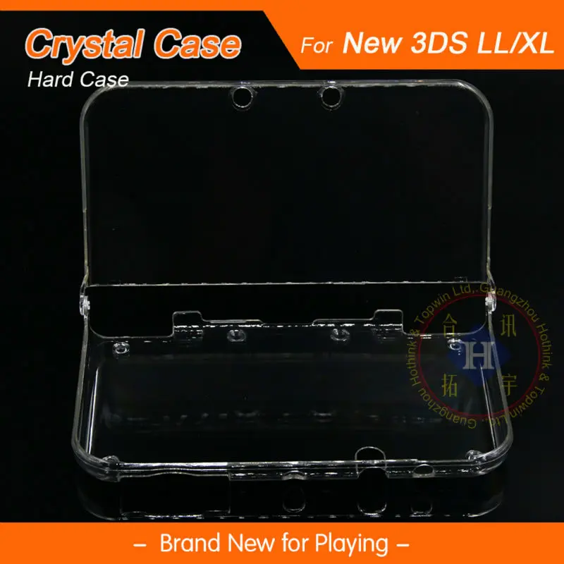 HOTHINK crystal case protective case hard cover for New 3DS LL / 3DS XL 2015 (New version)