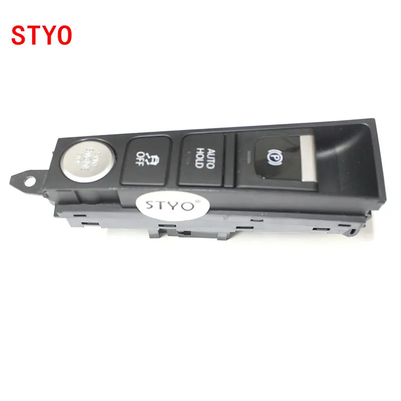 

STYO Car Hand brake button auto holder ESP Engine start/stop switch For VW Passat B7 Passat CC 3AD927137