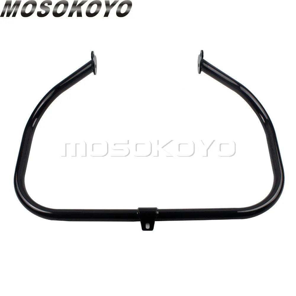 

1 1/4" Tube Black Front Engine Guard 32mm Crash Bar for 2009-2018 Harley Touring Road King Electra Road Street Glide Trike FLH