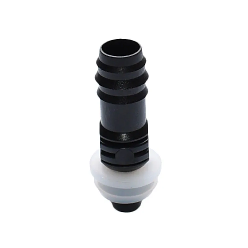Greenhouse16mm To The16mm Hose Connector Rubber Ring Irrigation Drip Tape Straight Barb Adapter 6Pcs
