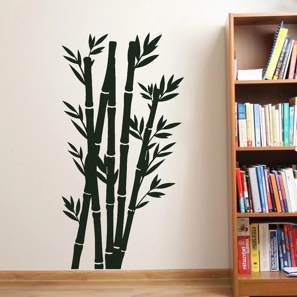 Kiwistar Adesivo Murale Bambù – Wall Sticker Decorativo – 6 Taglie Disponibili – 96x55 Cm, Colore Verde Lime – Rimovibile E Riutilizzabile