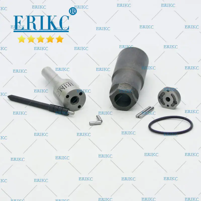 

ERIKC Nozzle DLLA155P863 Valve Plate 10# Fuel Diesel Injector Part Repair Kit for 095000-8290 DCRI108290 23670-09330 23670-0L050