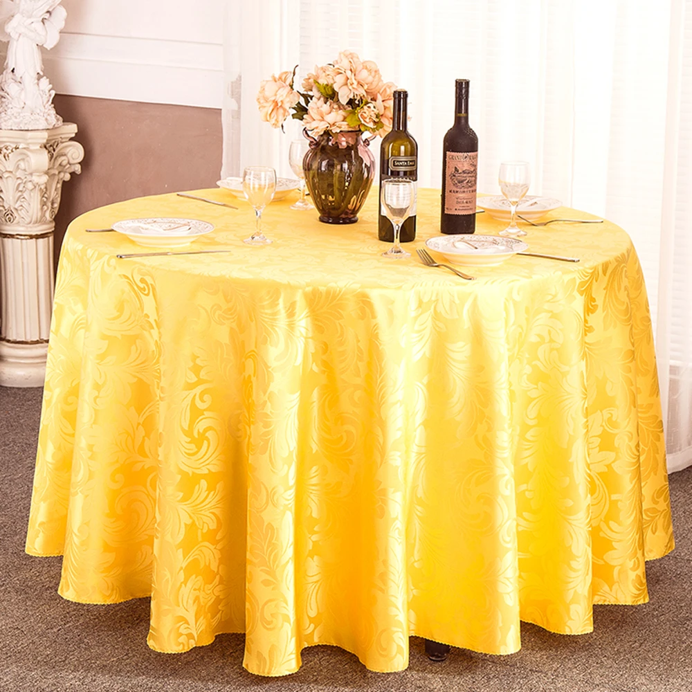 SHSEJA-Continental Round Tablecloth, Hotel Tablecloths, Family Banquet, Decorative Tablecloths, New