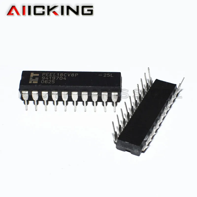 10/pçs PEEL18CV8P-25L PEEL18CV8P-25 18cv8p-25 peel18cv8p dip20 chip ic original em estoque