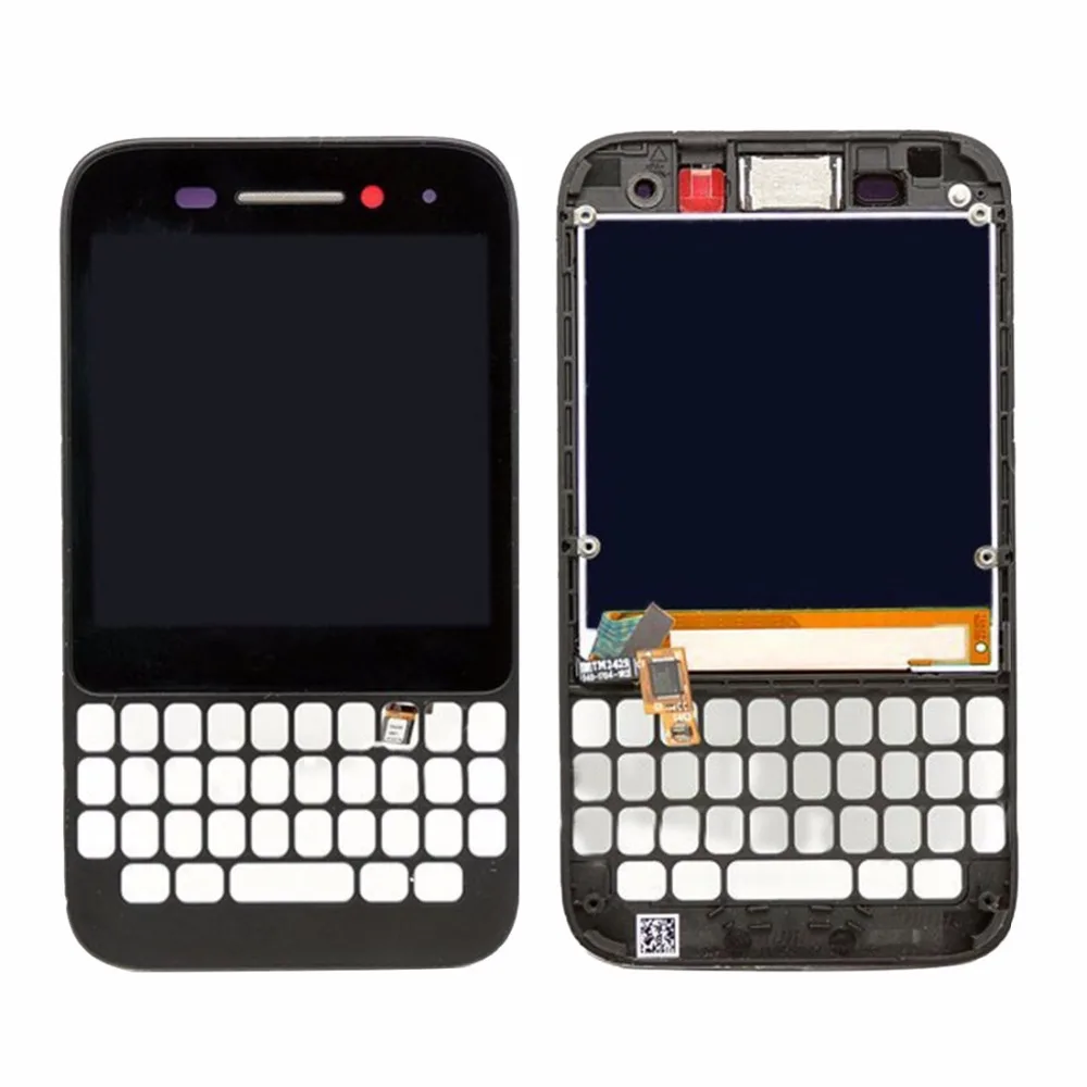 LCD Screen and Digitizer Full Assembly with Frame for BlackBerry Q5