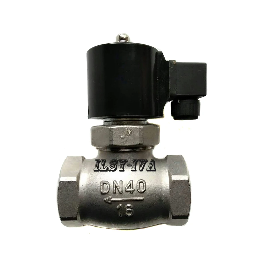 

AC220V 2018 new G2" two way dn50 high temperature and high pressure Piston type steam solenoid valve