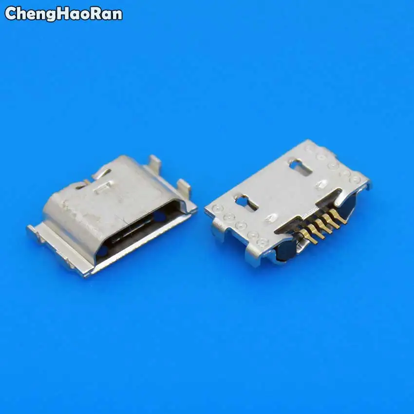 ChengHaoRan 2-10pcs Micro USB Jack Connector For Lenovo VIBE X2 X2-TO X2-CU A805E S850 S850T Charging Port Dock Plug Socket