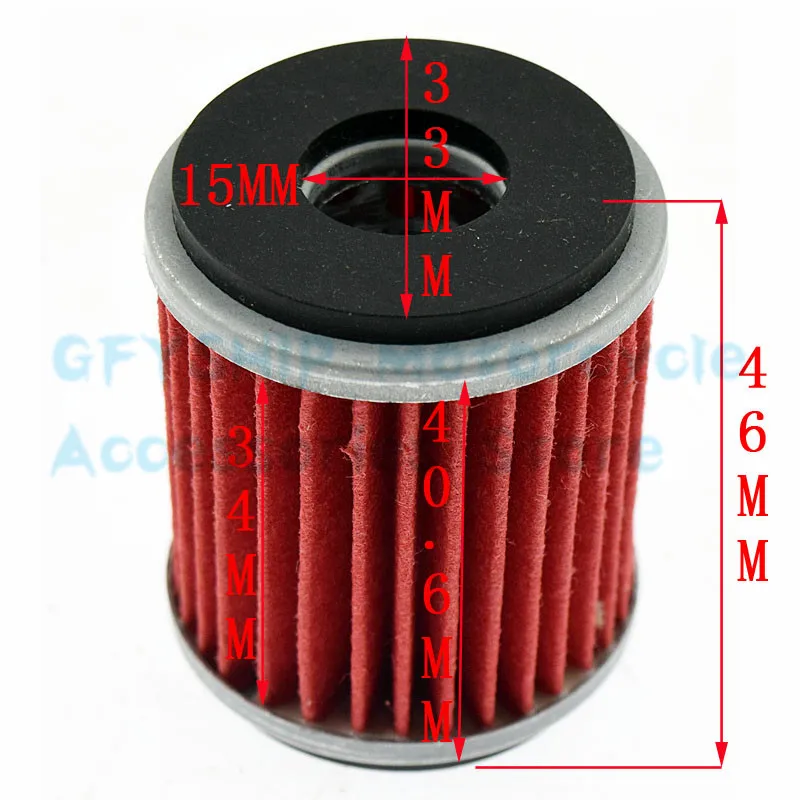 HF141 Motorcycle Oil Filter For Yamaha VP125 X-City  X-Max Sport ABS RA Business VP 125 VP-125 X City Max Moto Filters