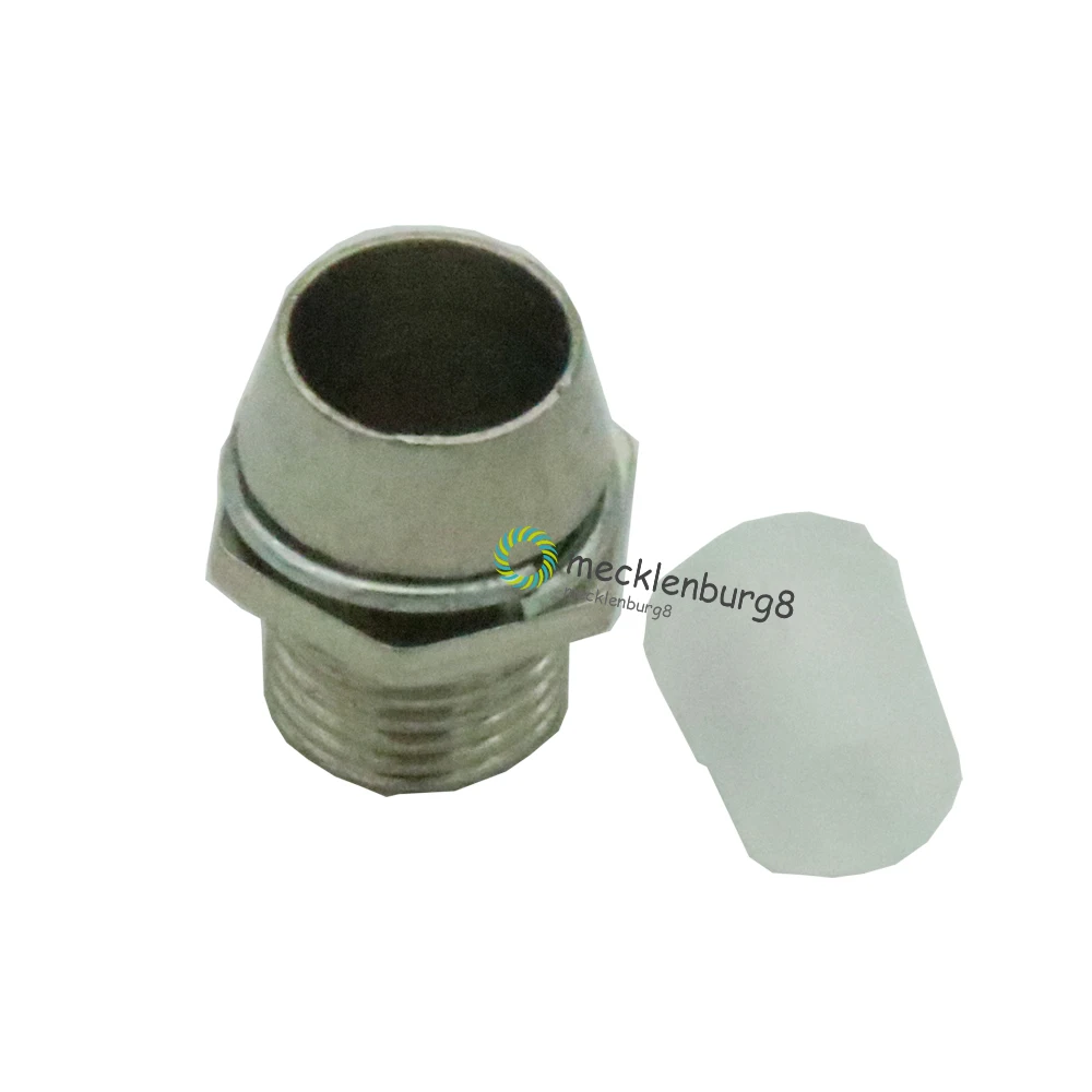 5個クロームシルバーメタルベゼルLEDホルダーマウントパネルディスプレイベースラバー