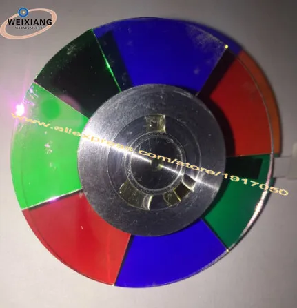 

Projector Color Wheel For Mitsubishi TV WD-52525 /WD-52725 /WD-52327 /WD-62327 /WD-62525 /WD-62725 /WD-62825 , 7 segments 55mm