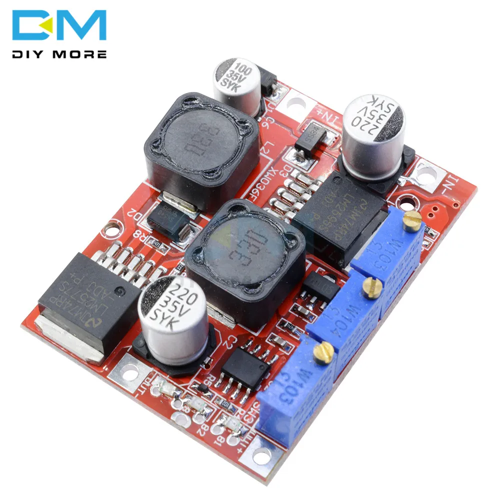 LM2596S DC-DC LM2577S Step Up Down Boost Buck Voltage Power Converter Module  Non-isolated Constant Current Board 15W 3A