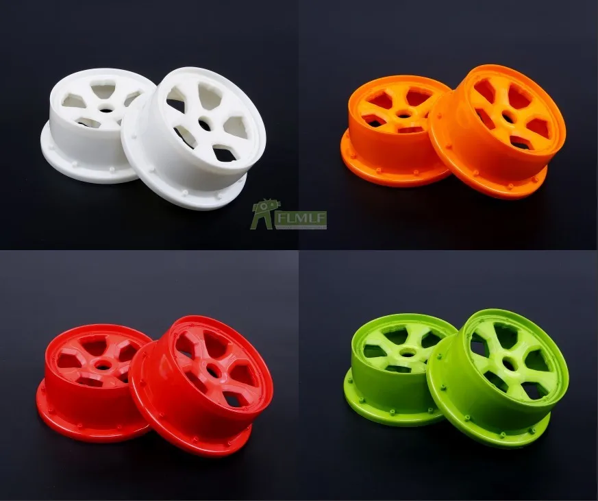 High Strength Nylon Gen.2 Wheel Hubs Set Fit for 1/5 Losi 5ive T Rovan LT KingmotorX2 BAJA 4WD SLT