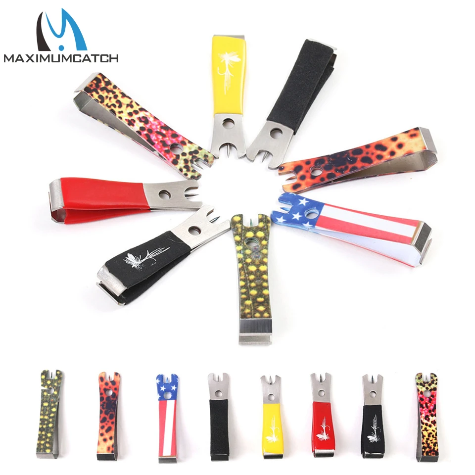 최대 캐치 낚시 니퍼 스테인레스 스틸 라인 커터 클리퍼 낚시 도구 액세서리