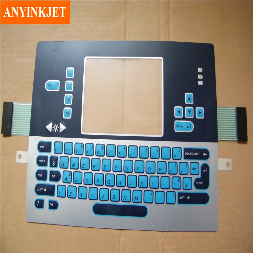 

keyboard display for Videojet VJ1510 VJ1210 VJ1610 VJ1520 VJ1220 VJ1620 inkjet coding printer