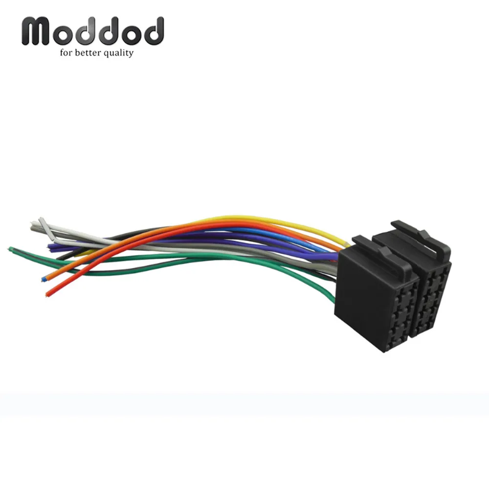 

Universal Female ISO Stereo Wiring Harness Connector Radio Wire Cable Plug Adaptor Car Accessories Connecter Kit