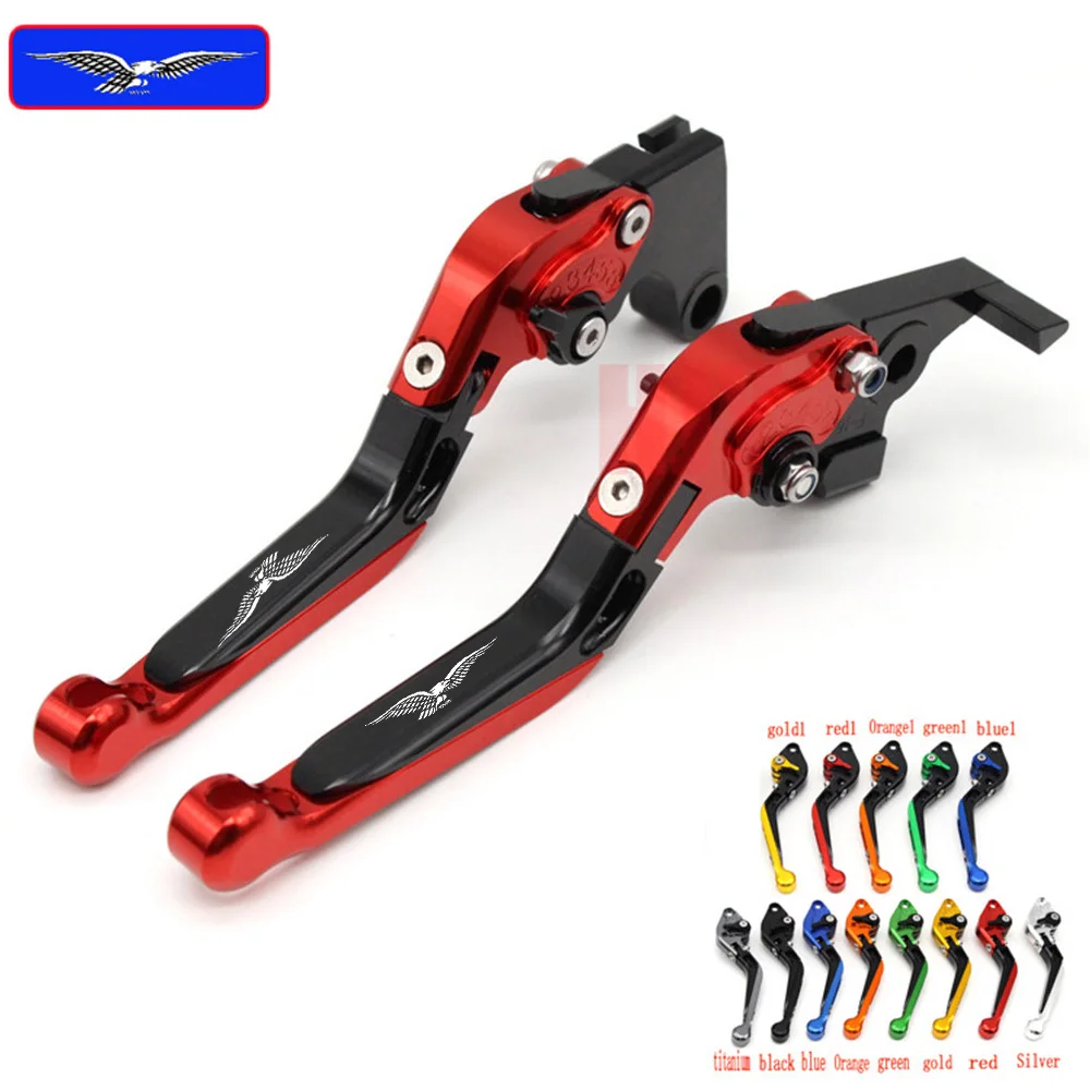 For Moto Guzzi BREVA 750 V7 Racer Classic Stornello Stone Special Custom CNC Motorcycle Foldable Extending Brake Clutch Levers