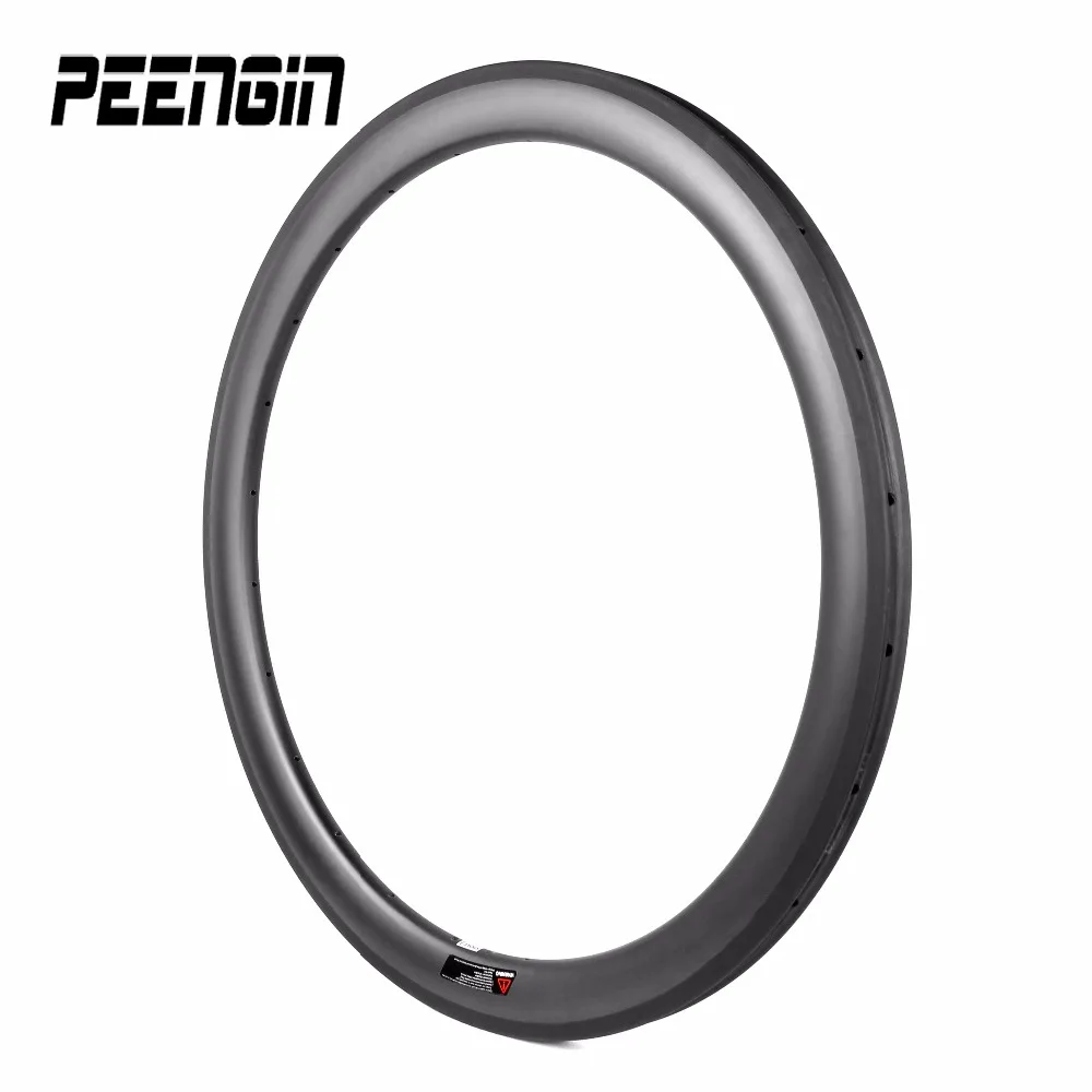 Custom Decals 700c 28mm Wide 50mm Carbon Clincher Rim OEM Road Bike High TG Braking Suface Upgrade Flyweight Quick Acceleration