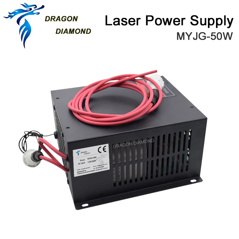 DRAGON DIAMOND 50W CO2 Laser Power Supply For CO2 Laser Tube For CO2 Engraving Cutting Machine MYJG-50W Category