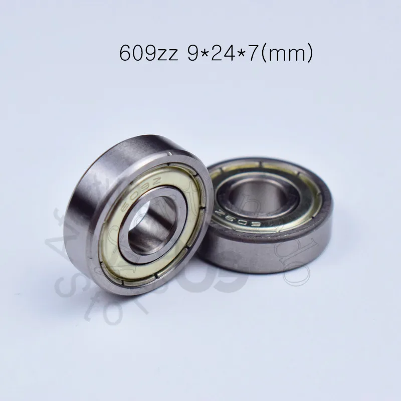 

609ZZ bearing 9*24*7(mm) 10pieces ABEC-5 bearings metal Sealed Bearing 609 609Z 609ZZchrome steel bearing