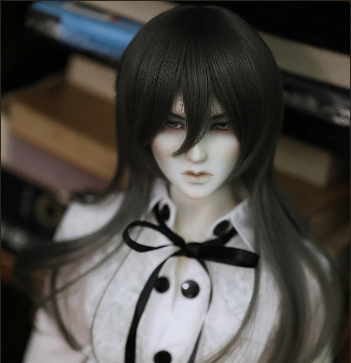 

D01-P211 children handmade toy 1/3 1/4 Doll Accessories BJD/SD doll wig High temperature wire Handsome mid-length hair