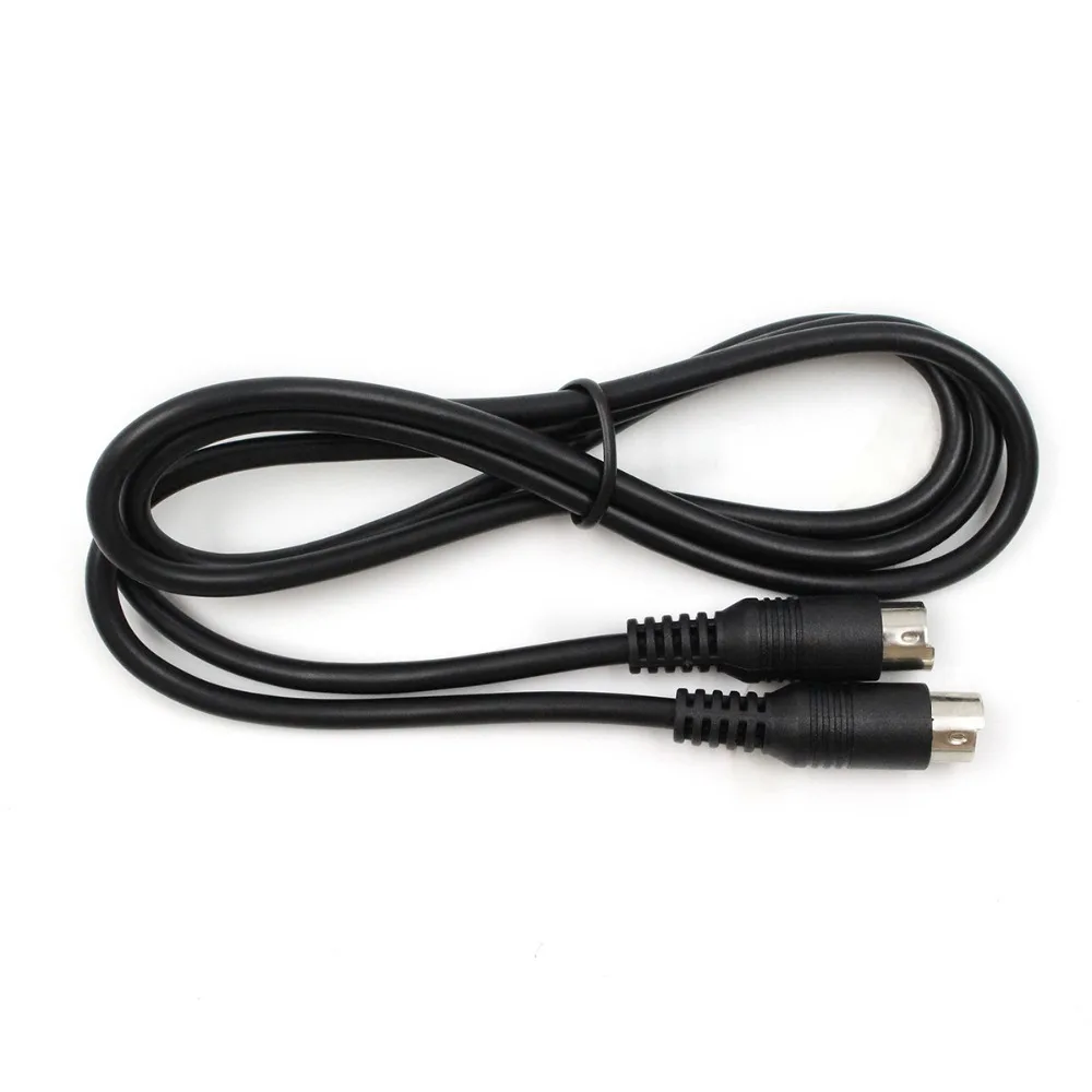 1m S video Svideo Cable Male to Male MD4 pin computer connected TV cable For Projector VCR DVD Nickel plated New