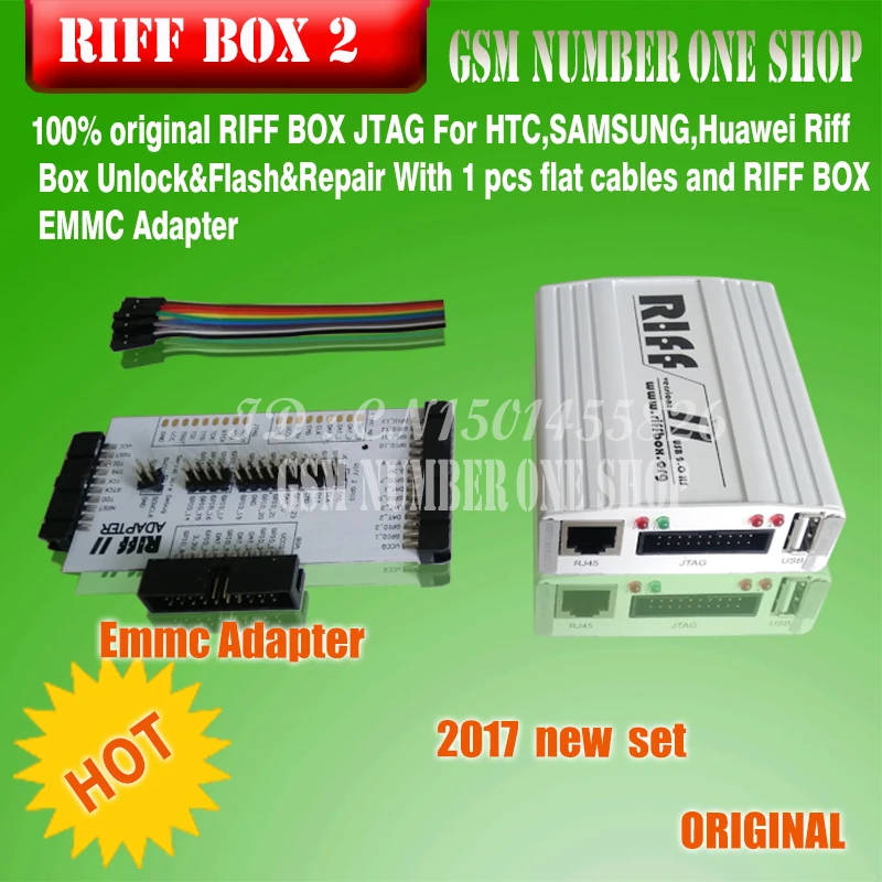 Riff box 2 riff box/riff box version 2 J-tag for HTC, Samsung, Huawei with 1cables