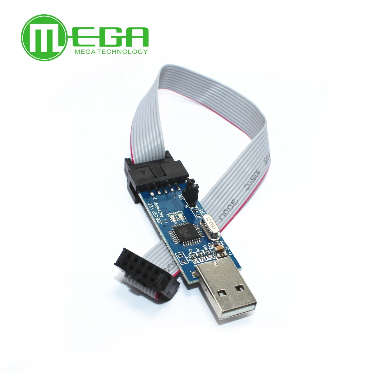 

20pcs/lot USB ISP Programmer for ATMEL AVR ATMega ATTiny 51 AVR Board ISP Downloader