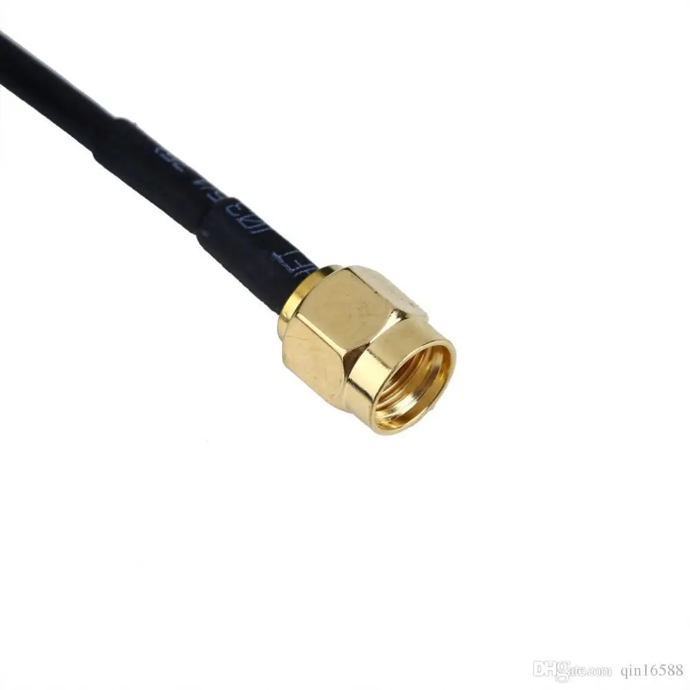 Imagem -06 - Antena de Reforço Wifi com Base Magnética Roteador de Câmera de Segurança sem Fio Macho Sma Macho rp Sma 24 Ghz 7dbi 5xrange 10ft