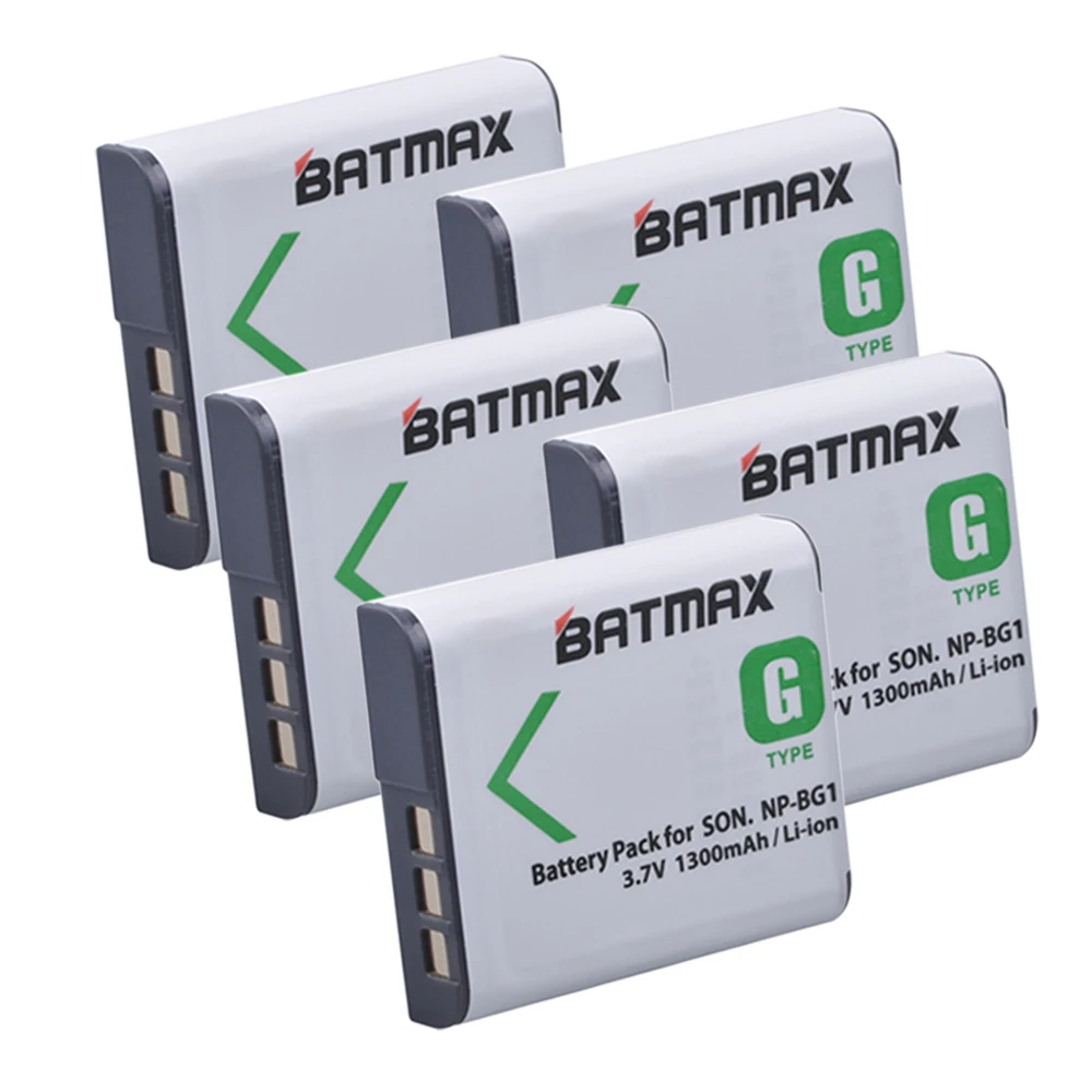 

Wholesale 5Pcs NP-BG1 NP BG1 NP-FG1 Batteries for SONY Cyber-shot DSC-H3 DSC-H7 DSC-H9 DSC-H10 DSC-H20 DSC-H50 DSC-H55 DSC-H70