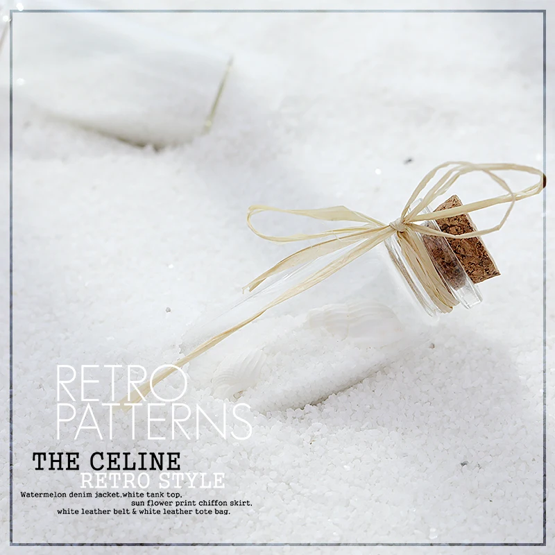 

White Sand / White Stone / Black Sand / Wishing Bottle / Starfish Props Photography Studio Photo Accessories Collocation Items