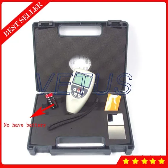 Digital Coating Thickness Gauge with Iron based non-iron based thickness measurement Tester Meter AC-110B