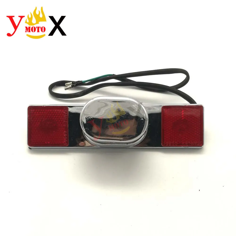 Motorcycle Rear Fender Taillight License Light Lamp Reflector  For Honda Rebel CMX250 1996-2011 CA250 96-12 CMX250C 2003-2011