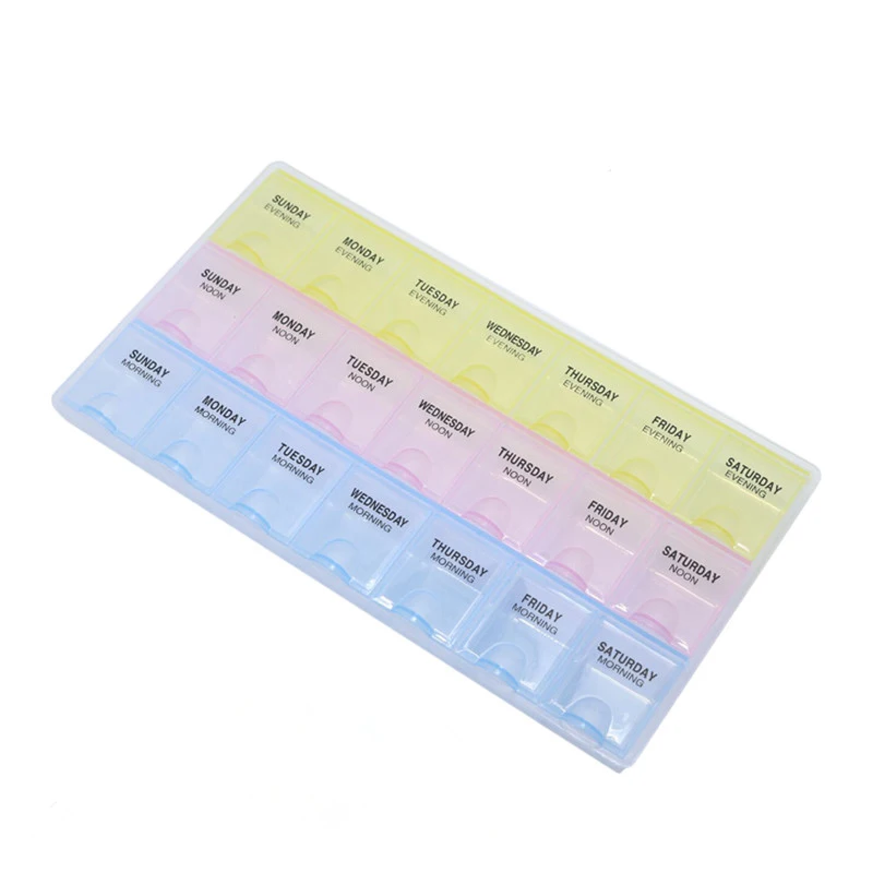 Storage Box 21 Slots Nail Ornaments Small Items Earrings Beads Jewelry Accessories Storage Case Organizer Screw Container DIY
