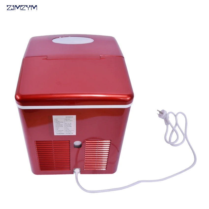 1pc新HZB-15A商業製氷機高効率コンプレッサー冷凍ラウンドアイスホーム製氷機 220v-240v/50 60hzの 120 ワット