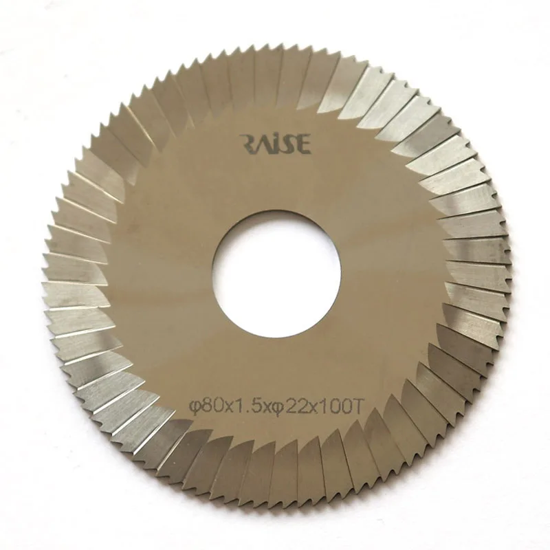 

Original Raise 3-Sided 100T Tungsten SG2W cutter blade for Key Cutting Machine for Silca OPERA, Technica