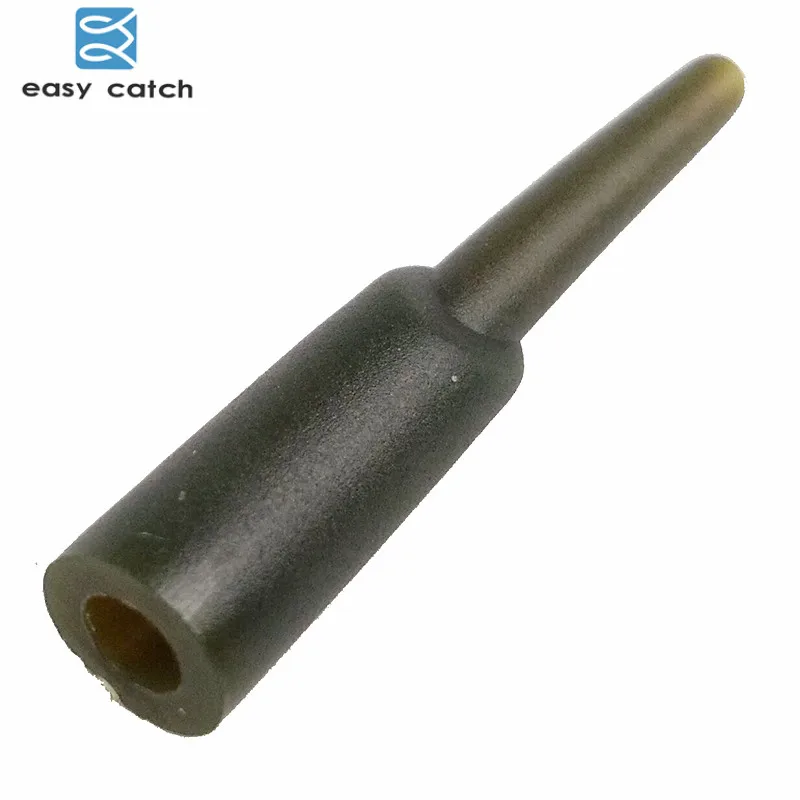 Easy Catch 20pcs Carp Fishing Run Rig Rubber Plastic Running Rigs Sleeve Swivel Connector Carp Fishing Accessories