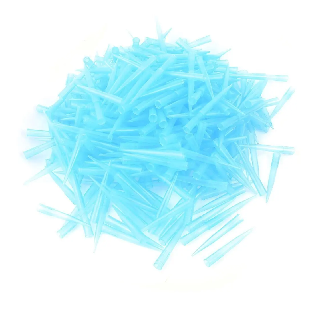 

Laboratory Clear Blue Plastic Fine Dropper Tip Pipette Tips 1000ul 1ml , 500Pcs