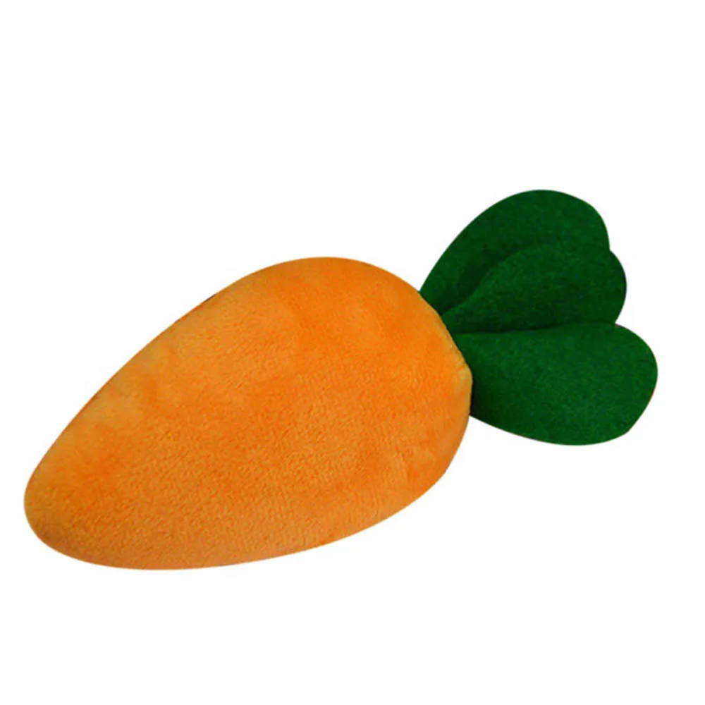 Funny Vegetables Carrot Plush Toy Sound Squeaky Children Toy Gift Stuffed Plant Kids Birthday Gifts